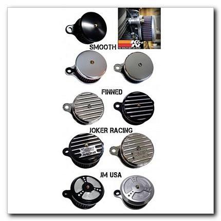 Joker Machine Sportster High Performance Air Cleaner Assembly - Rocket Bobs Cycle Works