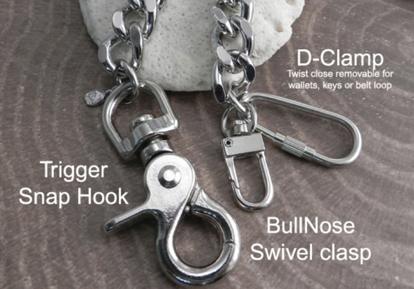 Amigaz Coil Wallet Chain 22"