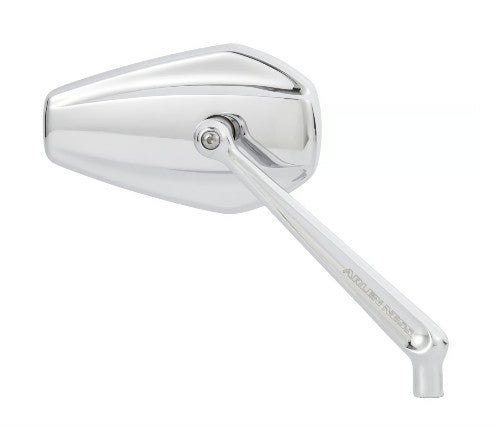 Arlen Ness, Mini Stocker Billet Mirror - chrome (single)
