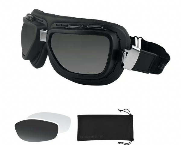 Bobster Pilot Goggles - matte black