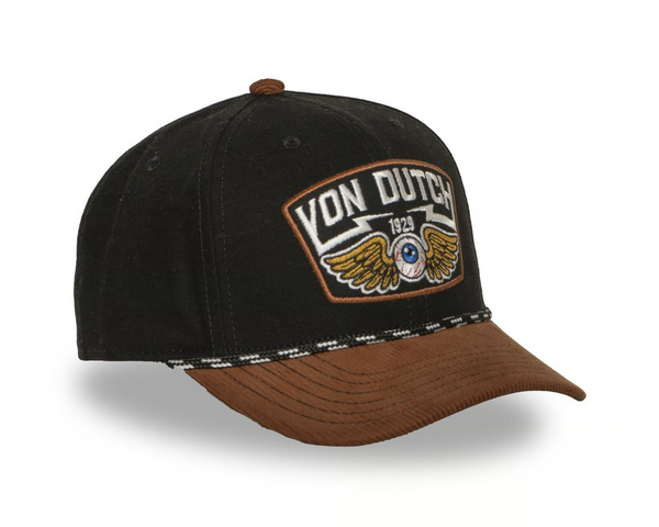 Von Dutch Semi Curved Eye Baseball Cap