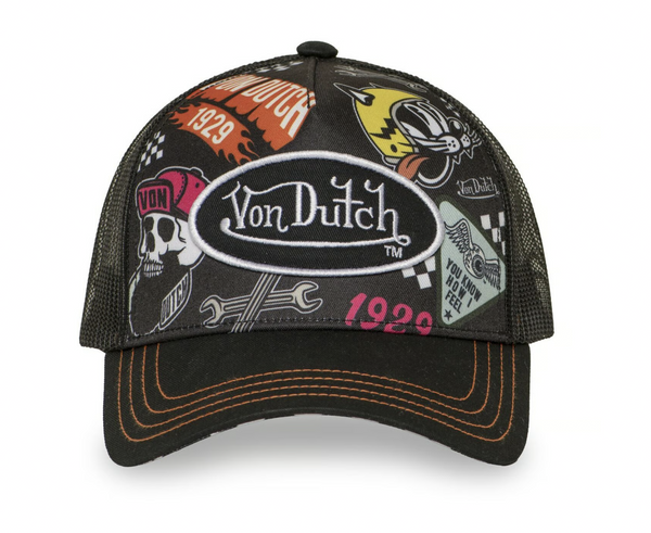 Von Dutch Subl Aop Mechanic Baseball Cap