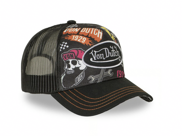 Von Dutch Subl Aop Mechanic Baseball Cap