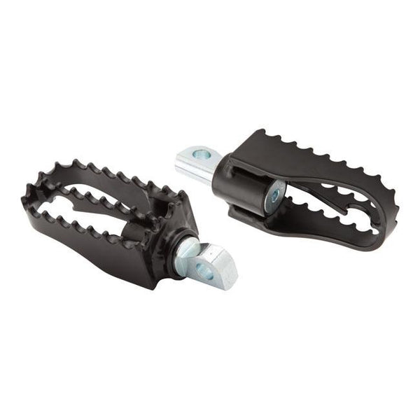 Burly Serrated MX Style Footpegs, Shift Peg & Brake Levers - Rocket Bobs Cycle Works