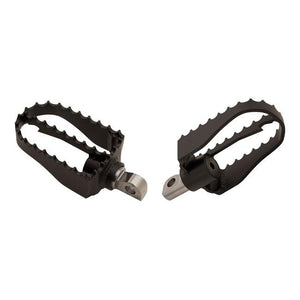 Burly Serrated MX Style Footpegs, Shift Peg & Brake Levers - Rocket Bobs Cycle Works