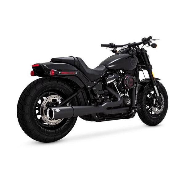 Vance & Hines Pro-Pipe 2-into-1 Exhaust (Harley Dyna, Softail & Touring) - Rocket Bobs Cycle Works