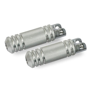 Knurled Aluminium Footpegs and Shift peg - Rocket Bobs Cycle Works