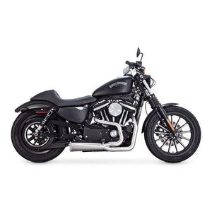 Vance & Hines Competition Series 2-Into-1 Exhaust (Harley Dyna & Sportster) - Rocket Bobs Cycle Works