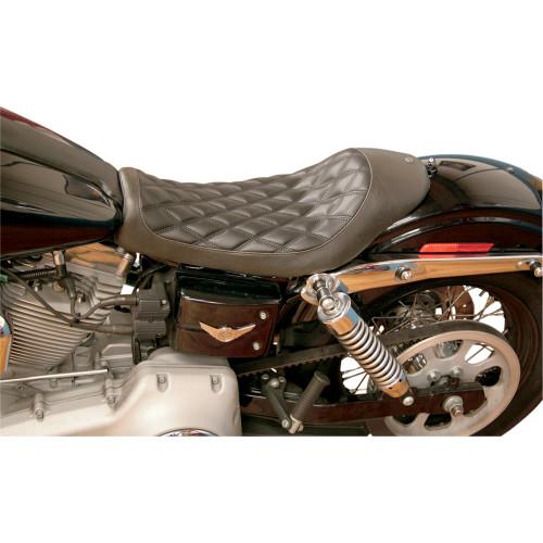RSD Boss Solo Seat for Harley Dyna - Rocket Bobs Cycle Works